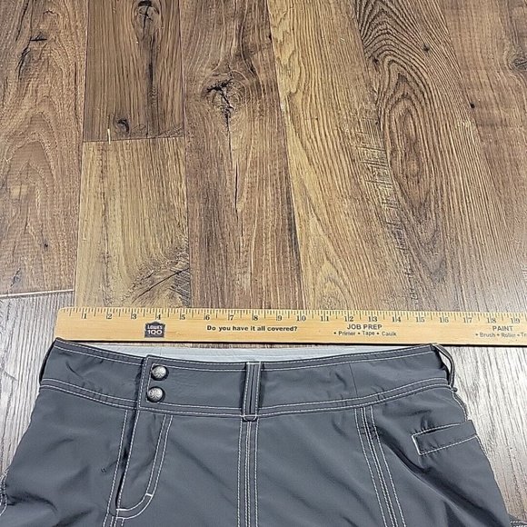 Gray A-Line Skort - Picture 2 of 9